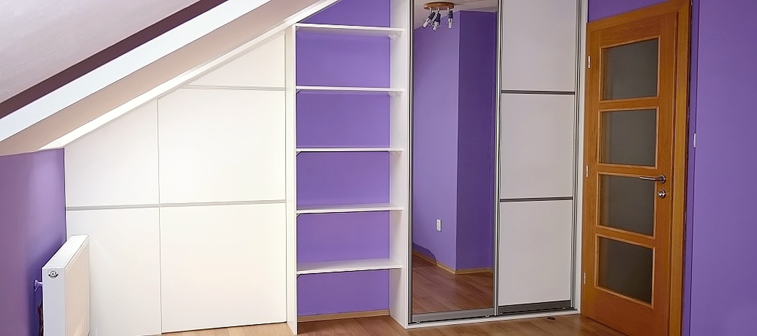 Vestavěné skříně slide